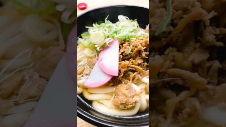 北九州名物　かしわうどん　ホーム上にある旅情を感じる名店