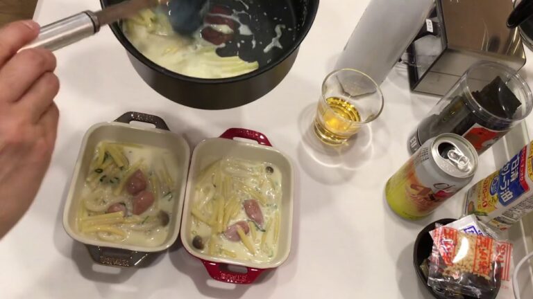 [Vlog]余った豆乳スープで簡単豆乳グラタン