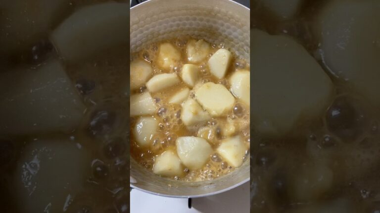 ねっとり里芋の味噌煮#shorts
