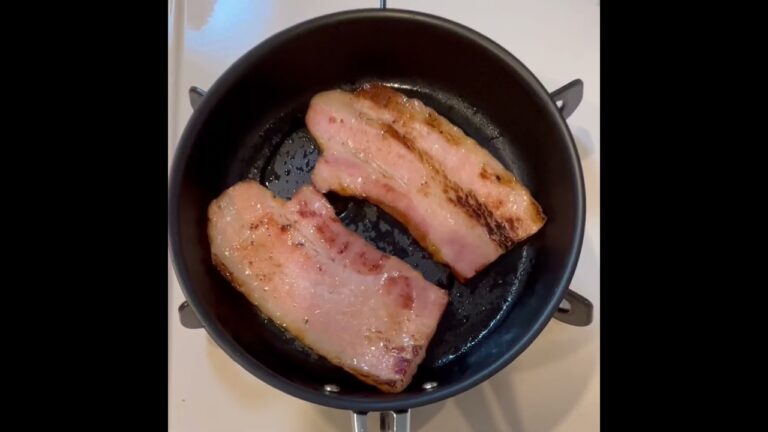 【ジブリ】ハウルのベーコンエッグ作ってみました。ジブリ飯。