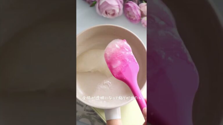 お菓子の先生がガチで教えるレシピ！こんなに簡単にできるんだ！おうちで簡単和菓子「葛餅」を作ろう♪