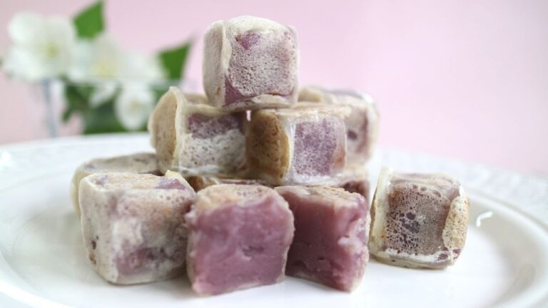 Purple sweet potato Kintsuba お芋のおやつでほっこり～紫芋きんつば