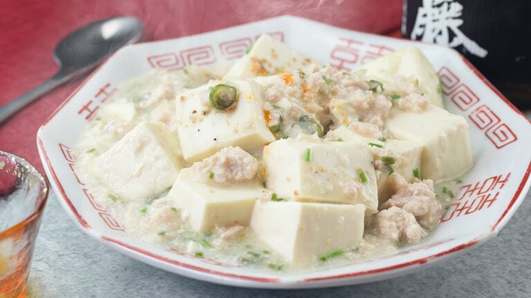 白麻婆豆腐