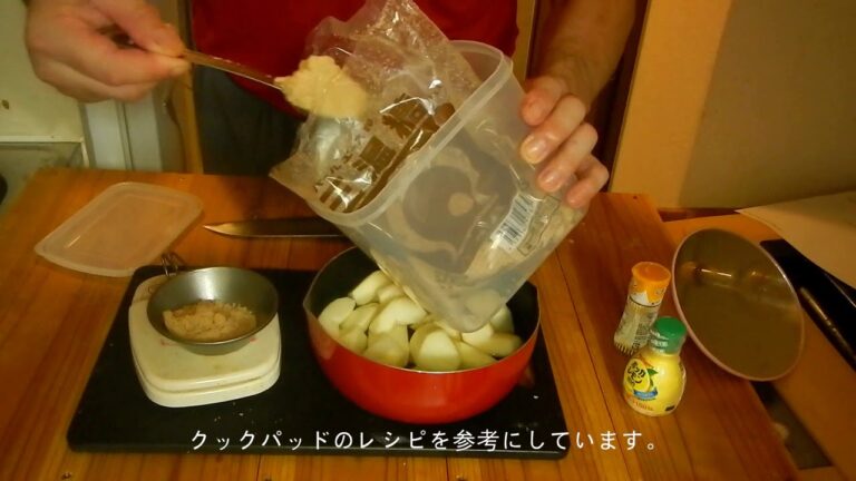 Burning Rabbitの怪しい料理ショー　  簡単☆リンゴのコンポート作ってみました