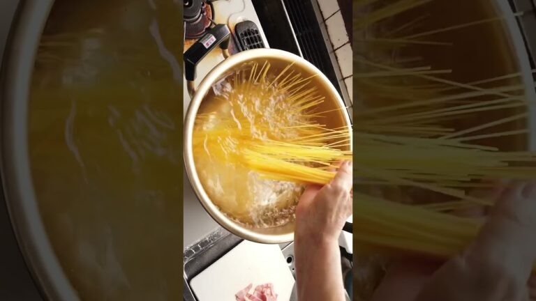 ジェノベーゼ風自家製バジルソースパスタの作り方・レシピ／ばあちゃんの料理教室 #shorts