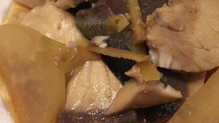 ルクエスチームケースで本格ぶり大根