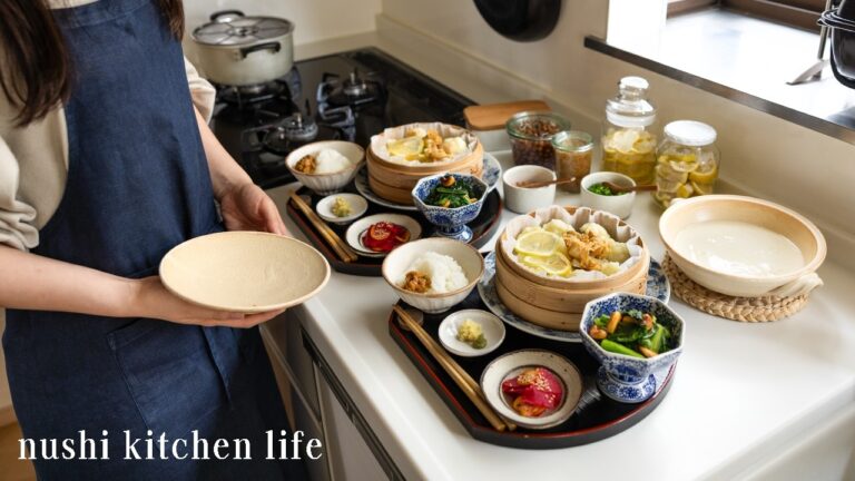 # 138 疲れた冬の体を休める作り置きとおうちご飯, 心温まる台所時間【暮らしと食のvlog】Restful Winter Meals