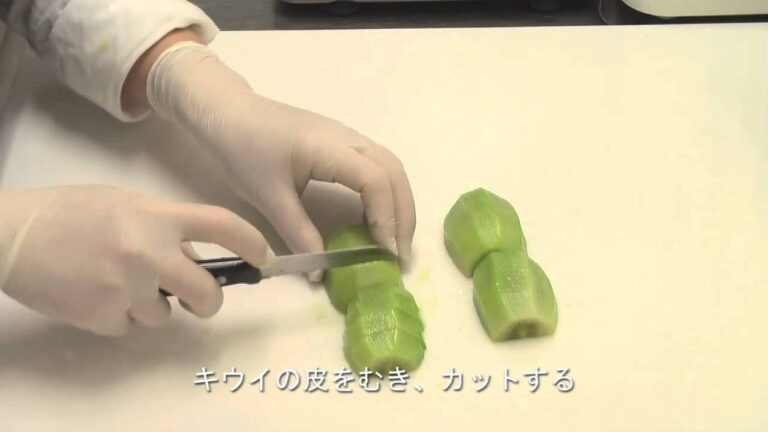 【スイーツレシピ】キウイジェラート　Kiwi Gelato