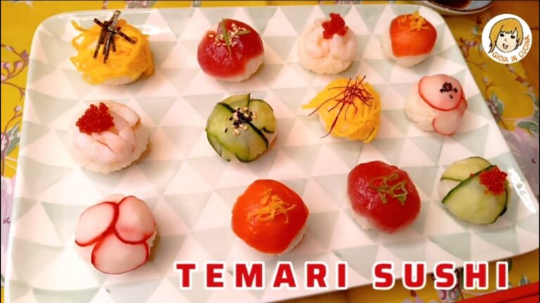 TEMARI SUSHI | SUSHI SFERICO | SUSHI BALLS