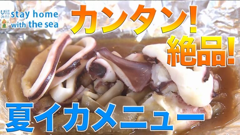 【おうちで海ごはん】ごはんが進む！簡単夏イカ料理！（酒田） 日本財団 海と日本PROJECT in 山形 2020 #04
