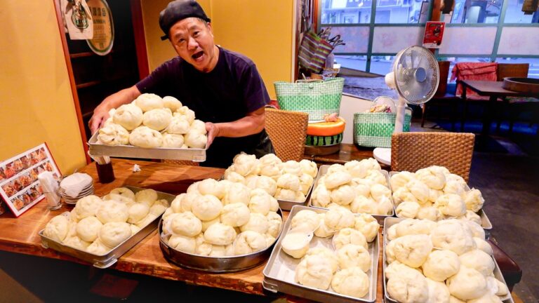 広島）早朝３時から１０００個豚まん爆量仕込み。７人家族で店を立て直すガツ盛り食堂に密着