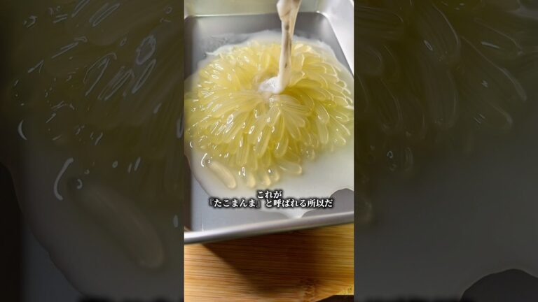 タコの卵(たこまんま)でぼっちめし #shorts