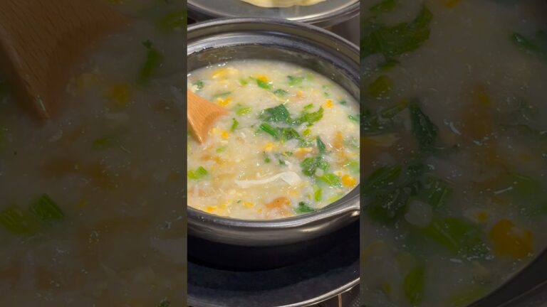 梅たまごとほうれん草のお粥 #健康的なレシピ #身体を温める #ダイエットレシピ #ヘルシーレシピ #簡単美味しい