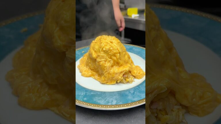 Perfect Egg Omelette Rice🍳