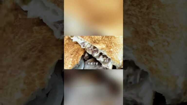 【1分クッキング】サバ缶と新玉ねぎの鯖サンド HSM ホットサンドメーカー shorts