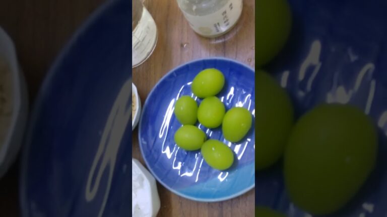 【片栗粉でフルーツ入り水饅頭】誕生日のプレゼント💕のフルーツ盛りを水まんじゅうに変身させました😊💓#shorts