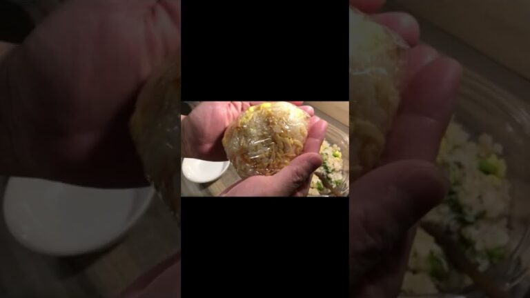 混ぜ込みご飯のおにぎり！#Shorts