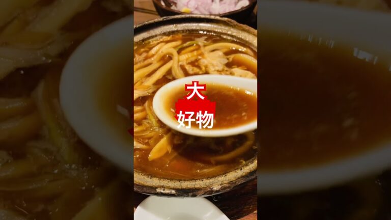 味噌煮込みうどん　山本屋本店エスカ店　濃さと酸味の八丁味噌とお出汁最&高　裁判所　漬物変わってガッカリ少しだけ