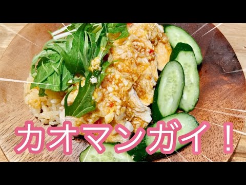 炊飯器でできる胸肉でダイエットにもなるカオマンガイ！#shorts