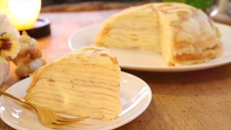 ミルクレープの作り方・レシピ How to make Mille crêpes｜Coris cooking