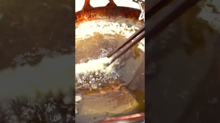 【青空料理】タラの芽の天ぷらがうますぎる！　#asmr #Tempura