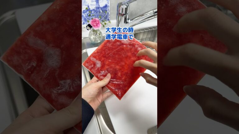 流行りの冷凍いちごシートレシピ #shorts #料理 #簡単レシピ