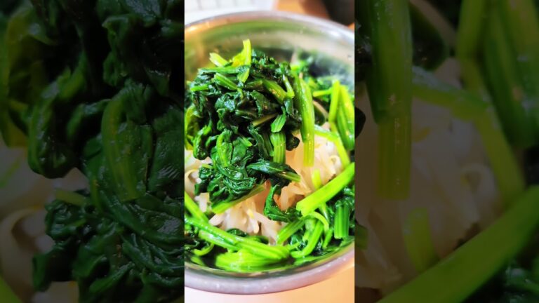 ほうれん草＆もやしのお浸し！！