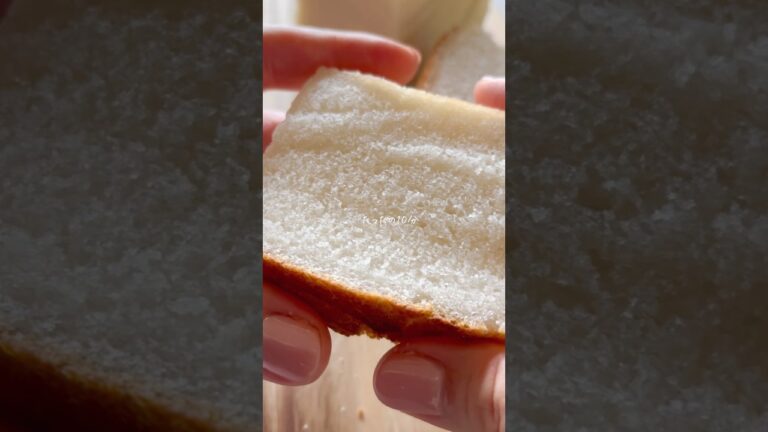 【作業時間10分】米粉ミニ食パン