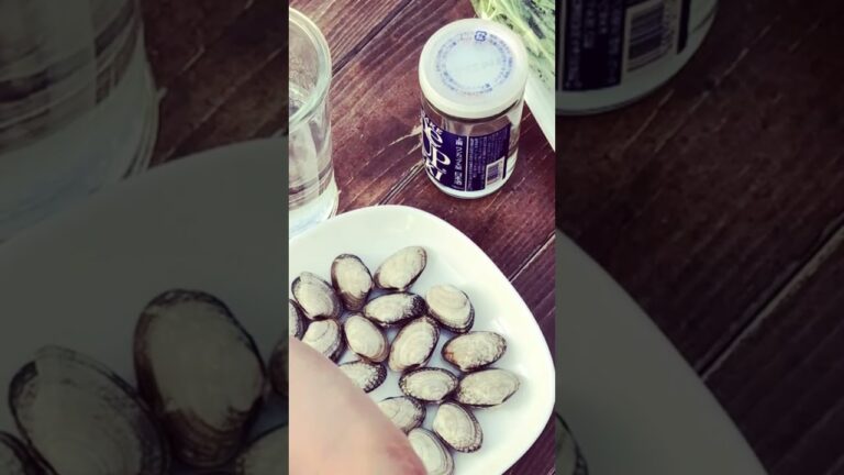 二年前のあさりの酒蒸し#shorts