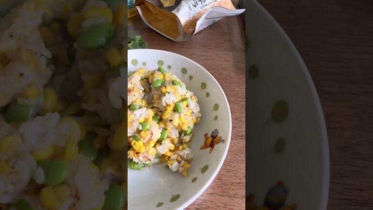 激うま😋コーン炒飯❣️