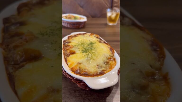 【大量に貰ったので🤭】お手軽レトルトカレーのチーズグラタン