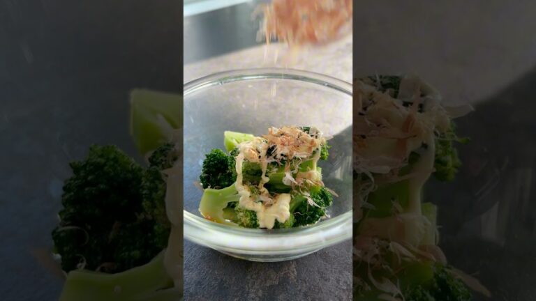 【1分かからず】やみつき冷凍ブロッコリー #ズボラレシピ #ズボラ飯