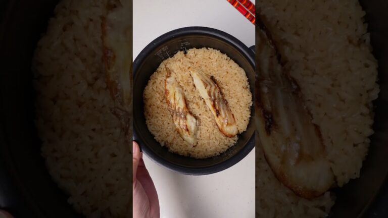 炊飯器で簡単！香ばしさ際立つ焼き真鯛の鯛めし」#shorts #料理