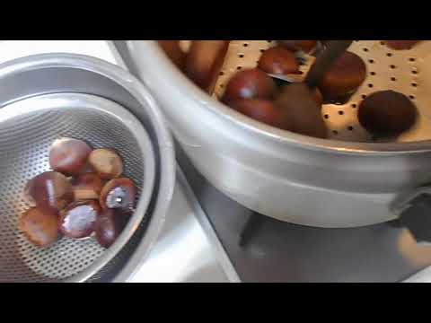 旧型の圧力釜で栗🌰を茹でる：続編