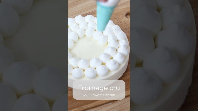 NHKバリューの真実で紹介！簡単レアチーズケーキ　#sakiplus #お菓子作り #sixtones #short #レアチーズケーキ