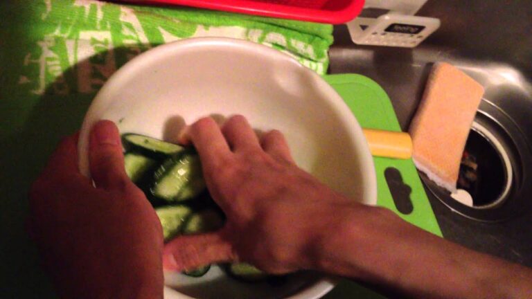 のじょみの簡単おしんこ作り①　２０円でキュウリの浅漬け　「家庭で簡単」