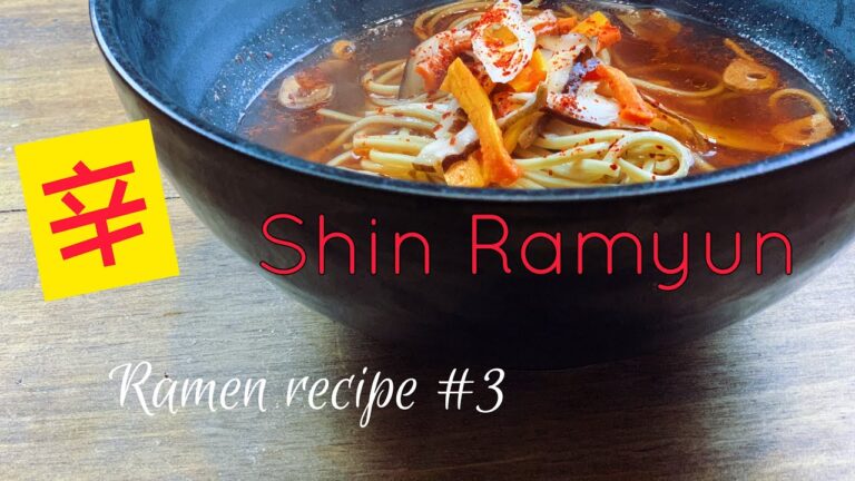 ラーメンレシピ#3 [辛ラーメン]想像レシピ