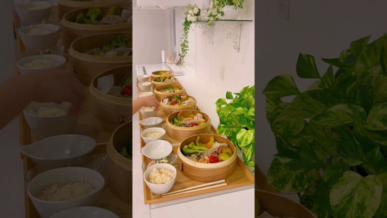 3世帯住宅のある日の夕食♡#せいろ蒸し #せいろ #夜ご飯 #3世帯住宅 #夕食作り