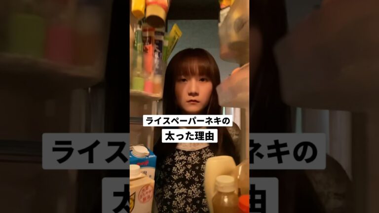 太った理由#ライスペーパーネキ#ダイエット
