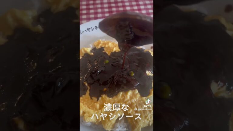 プルプル、ふわとろオムハヤシライス！最高でした！