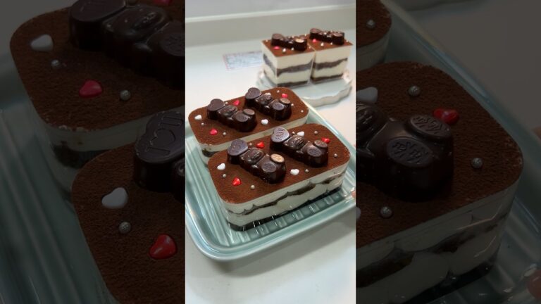バレンタイン用のティラミスレシピ💘#shorts #バレンタイン