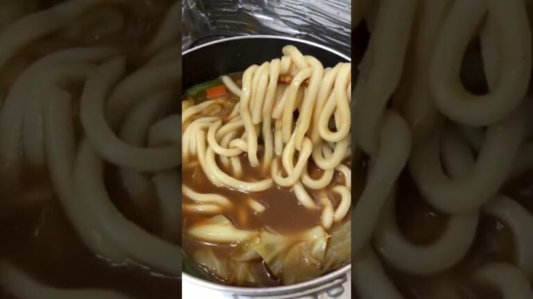 簡単カレーうどん#shorts