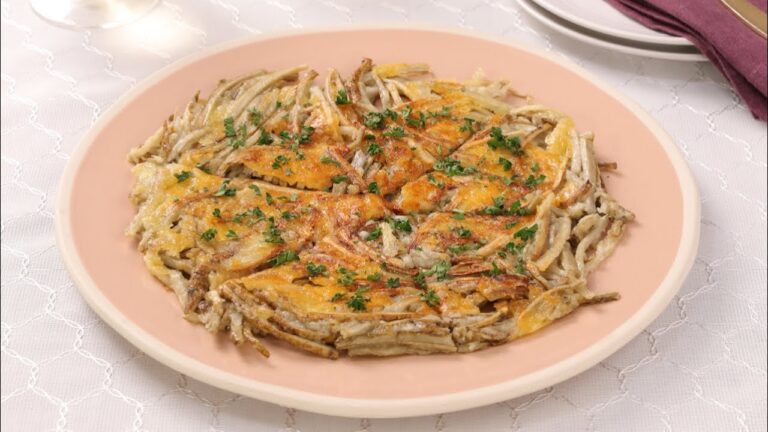 簡単おつまみ☆ごぼうのチーズガレット