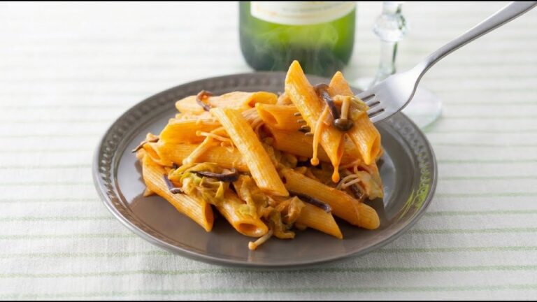 Creamy Sake Lees & Tomato Penne (Rich yet Light)