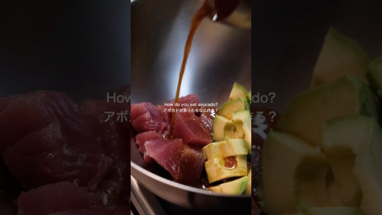 3分で作れる鰹とアボカドのおつまみが最強すぎ