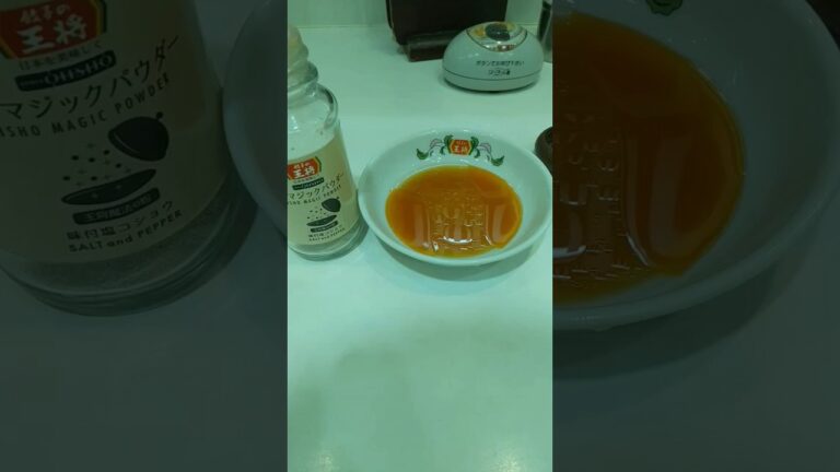 餃子の王将のたれの作り方…嘘だろ！？ #グルメ #shorts