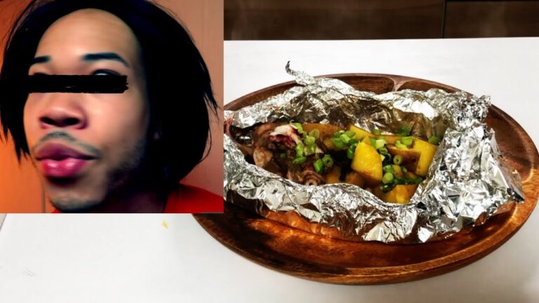 【ブライアン】好きな料理系Youtuberが作るレシピ『イカの海賊焼き』