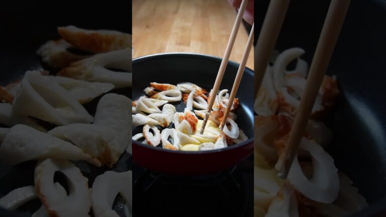 ちくわと大葉のチーズ焼き