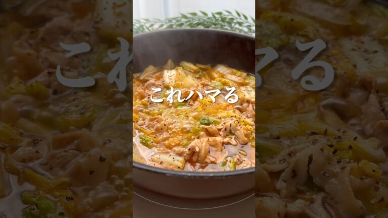 フライパン1枚で簡単！豚と白菜の無限コク旨春雨｜止まらない旨さ