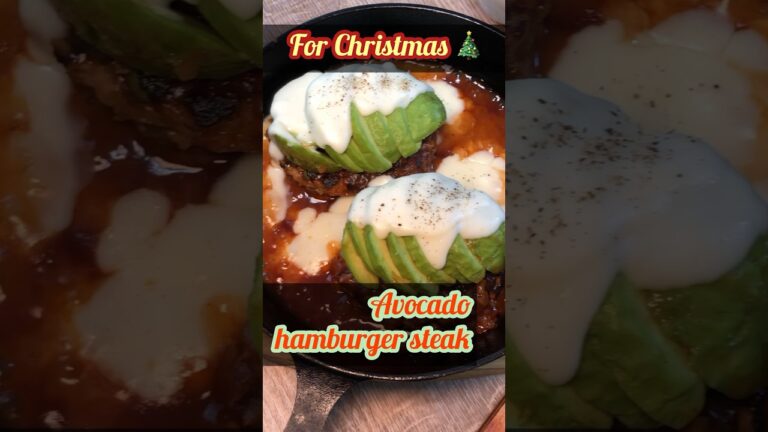 お店の味♪ジューシーアボカドハンバーグ